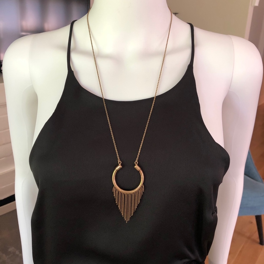 Octavia Chain Pendant Necklace - Picture 3 of 4